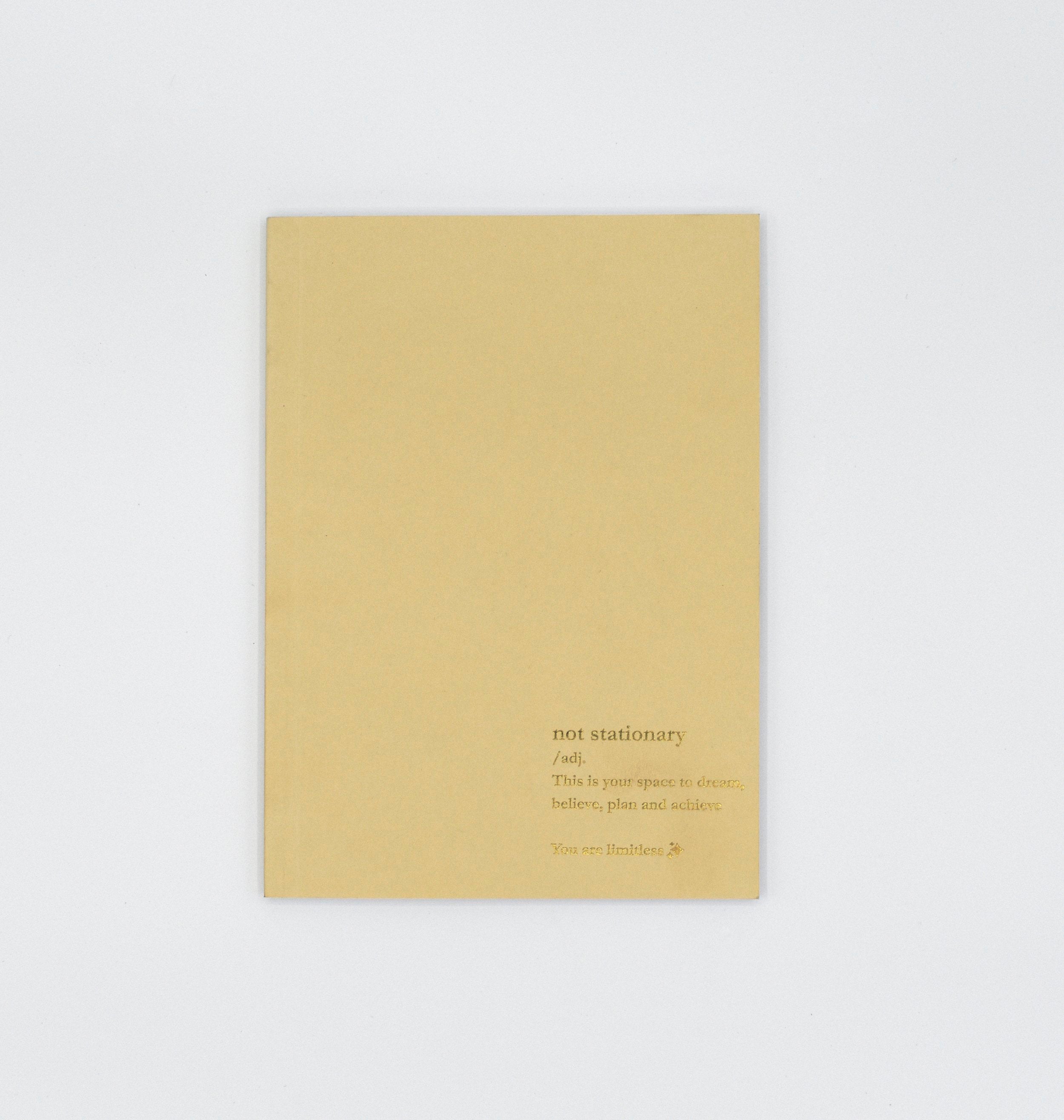 Inspiration Notebook -Dream. Believe. Plan. Achieve.