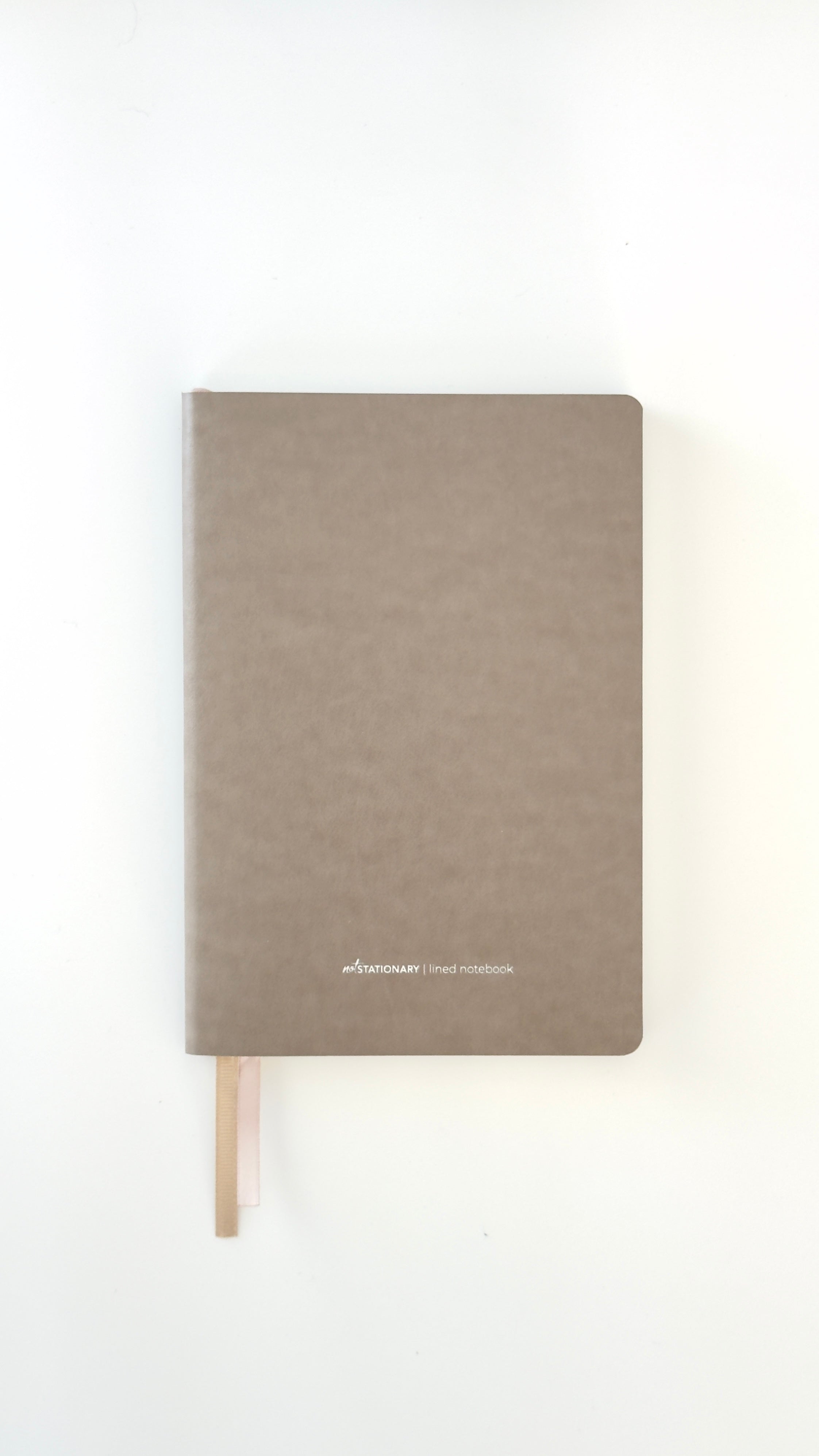 Lined Vegan Leather Boxed Notebook