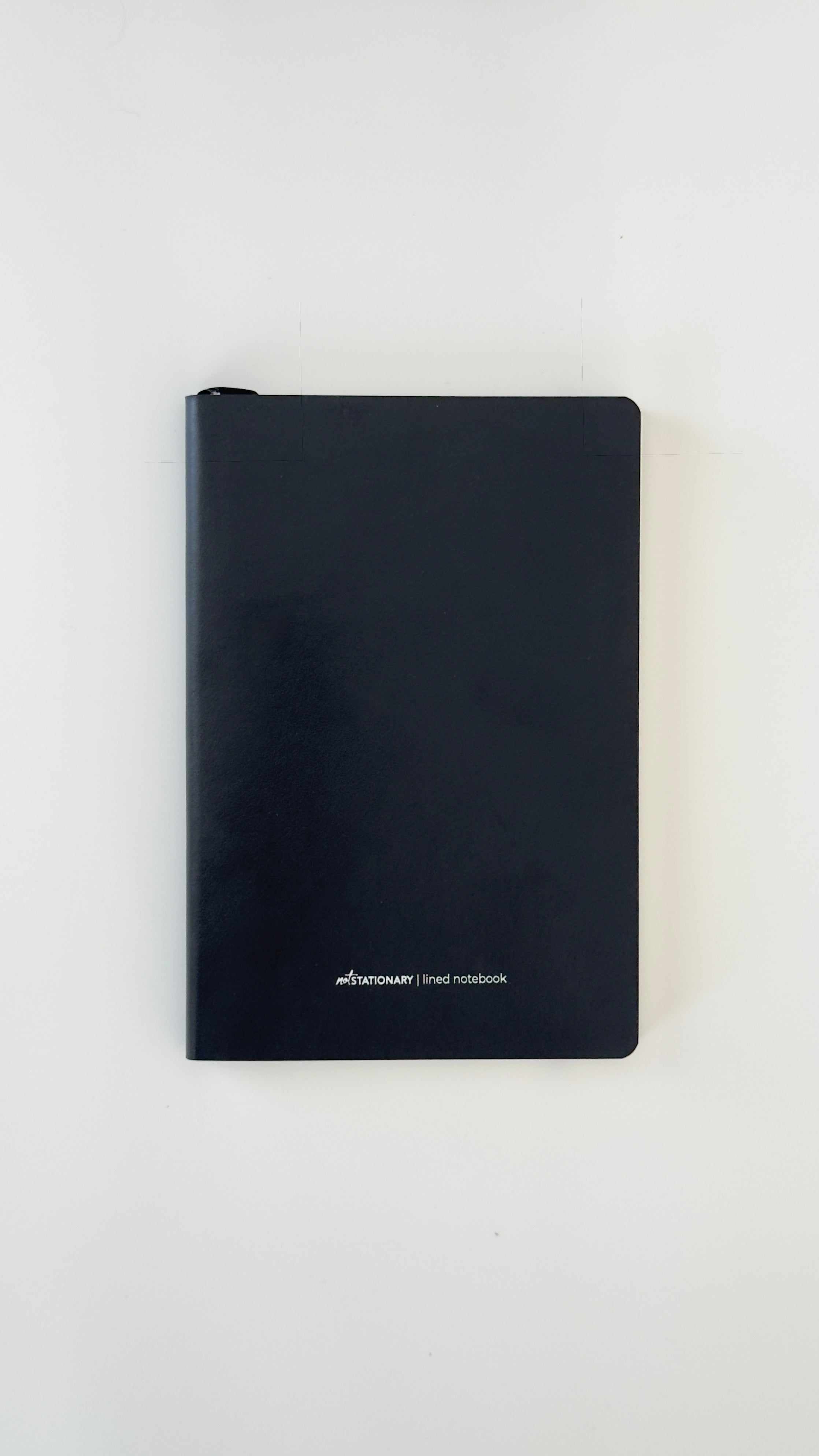 Lined Vegan Leather Boxed Notebook